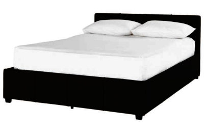 Hygena Hendry Kingsize Ottoman Bed Frame - Black